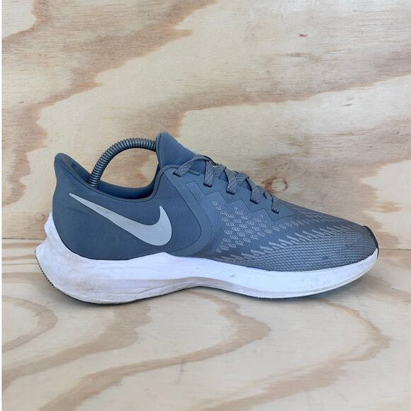 Nike - Zoom Winflo - Running Shoes - Gray - Women's - 9.5 - AQ8228-002 - Picture 5 of 9